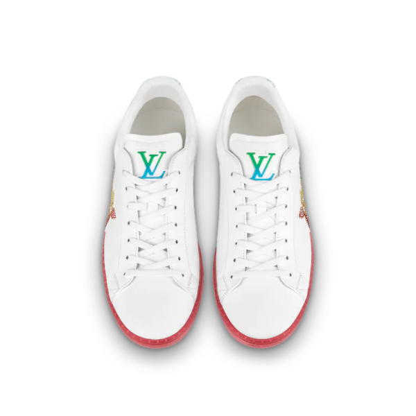 Giay Louis Vuitton Luxembourg Samothrace Trainer "White" 1A9FZZ