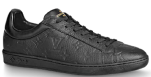 Giay Louis Vuitton Luxembourg Trainer "Black" 1A8QE9