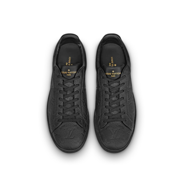 Giay Louis Vuitton Luxembourg Trainer "Black" 1A8QE9