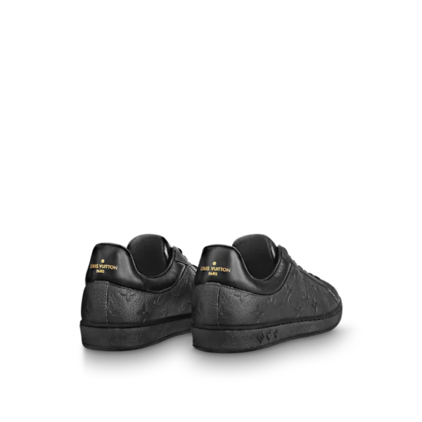 Giay Louis Vuitton Luxembourg Trainer "Black" 1A8QE9