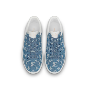 Giay Louis Vuitton Luxembourg Trainer "Navy Blue" 1A8QDR