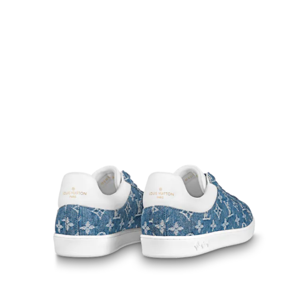 Giay Louis Vuitton Luxembourg Trainer "Navy Blue" 1A8QDR