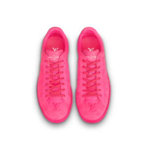 Giay Louis Vuitton Luxembourg Trainer "Pink" 1A8ZCV