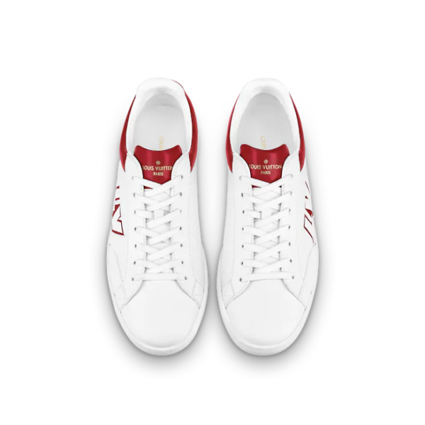 Giay Louis Vuitton Luxembourg Trainer "Red" 1A8XYU