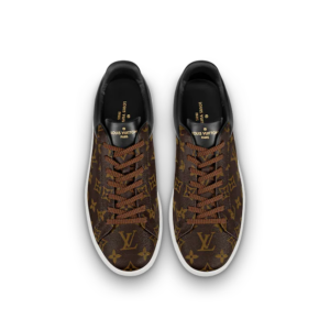 Giay Louis Vuitton Luxembourg Trainer "Brown" 1A4PAF