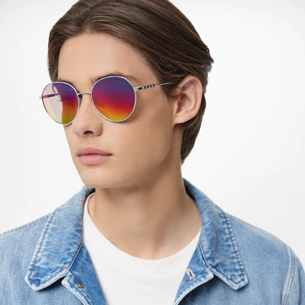 Kính Louis Vuitton LV Ace Round Sunglasses Z1604U - Ảnh 5