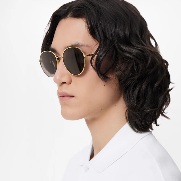 Kính Louis Vuitton LV Ace Round Sunglasses Z1590U - Ảnh 5