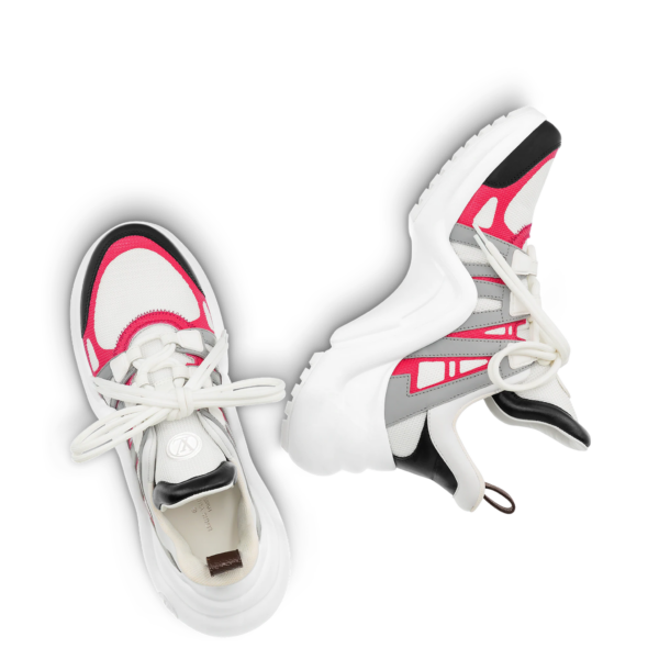 Giày Louis Vuitton Archlight Sneaker Light Pink 1A4X76 - Ảnh 3