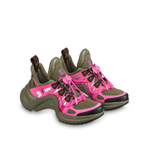 Alternative view of Giày Louis Vuitton Archlight Trainers 'Khaki Green' 1A9RTX