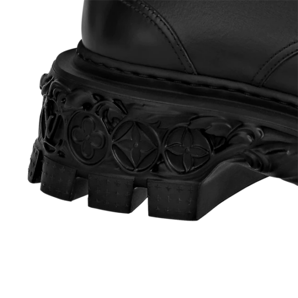 Giày Louis Vuitton LV Baroque Derbies 'Black' 1AAHAT - Ảnh 5