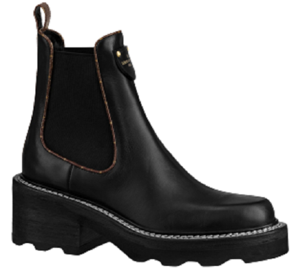 Giày Louis Vuitton Beauborg Ankle Boots 'Black' 1A894D