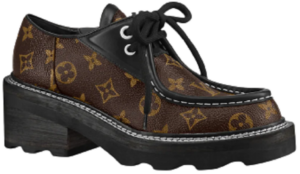 Giày Louis Vuitton Beaubourg Platform 'Monogram' 1A5SS4