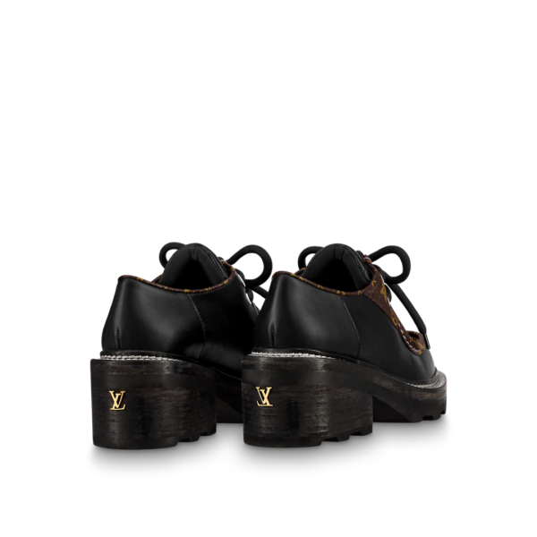 Giày Louis Vuitton Beaubourg Platform 'Black' 1A5SOC - Ảnh 6
