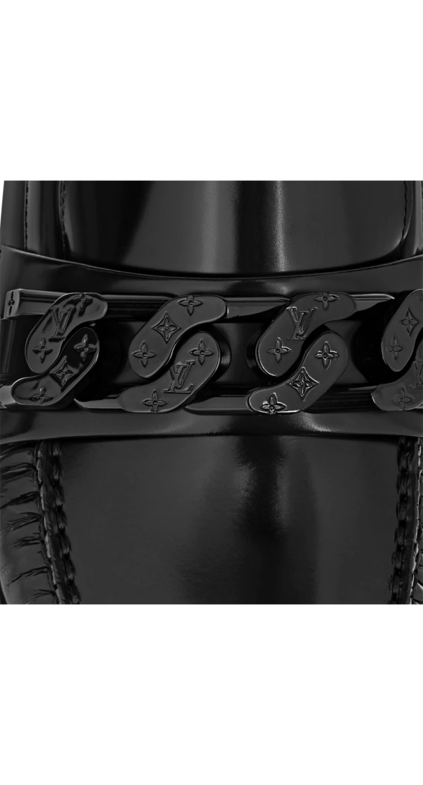 Giày Louis Vuitton LV Loafers 'Black' 1AA7LB - Ảnh 2