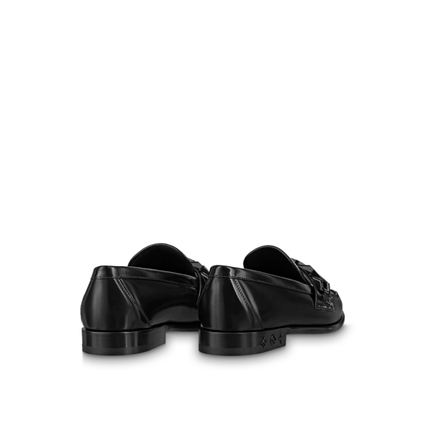 Giày Louis Vuitton LV Loafers 'Black' 1AA7LB - Ảnh 4