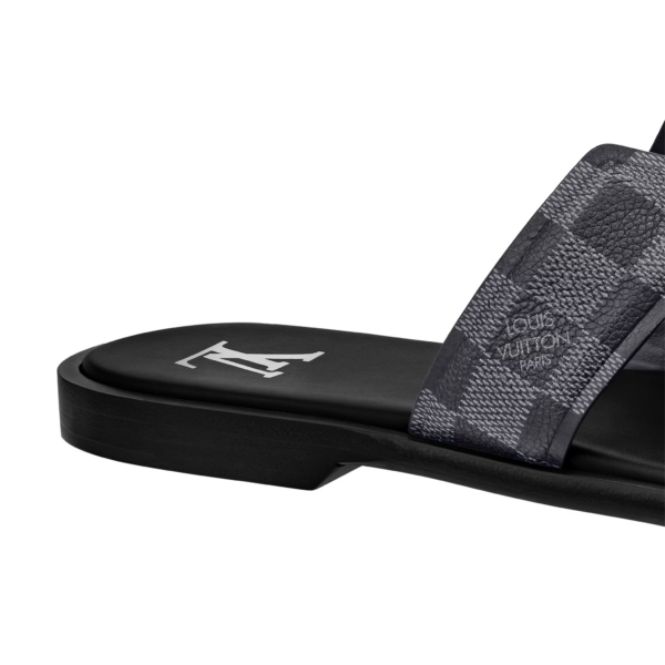 Dep Louis Vuitton Oasis Mule 'Graphite' 1ABFPS