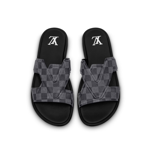 Dep Louis Vuitton Oasis Mule 'Graphite' 1ABFPS