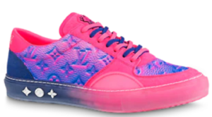 Giay Louis Vuitton Ollie Richelieu Trainers "Rose" 1A9UY7