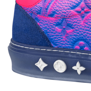 Giay Louis Vuitton Ollie Richelieu Trainers "Rose" 1A9UY7