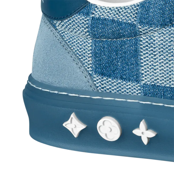 Giày Louis Vuitton Ollie Trainers 'Blue' 1A9YT6 - Ảnh 5