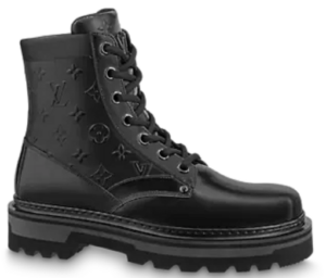 Giày Louis Vuitton Lv Ranger Ankle Boots Black 1A9FDN