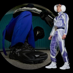 Giay Louis Vuitton Runner Tatic Trainers "Black" 1A9UNT