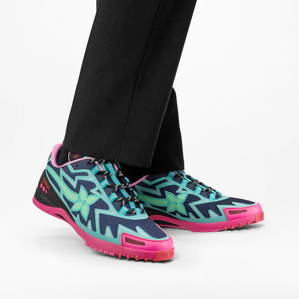 Giay Louis Vuitton Sprint Trainers "Rose" 1A98YL