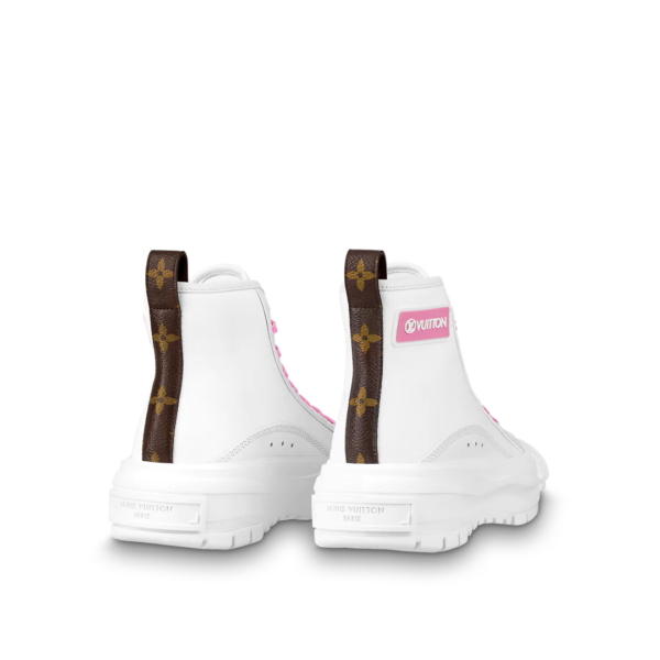 Giày Louis Vuitton Squad Trainers 'White Pink' 1A93ZZ - Ảnh 6