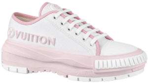 Giày Louis Vuitton Squad Trainers 'Rose Clair Pink' 1AACW0