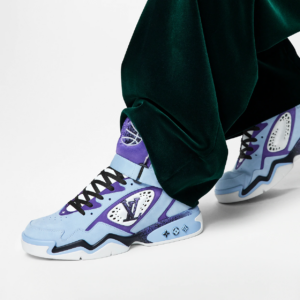 Alternative view of Giày Louis Vuitton LV Trainer 2 Trainers 'Blue' 1AAHEO