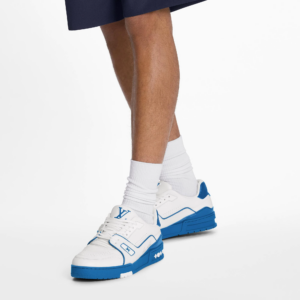 Alternative view of Giày Louis Vuitton LV Trainers 'Navy' 1A8SJN