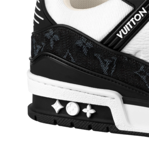 Giay Louis Vuitton LV Trainer Sneaker 'Black White' 1AAV8H
