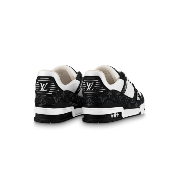 Giày Louis Vuitton LV Trainer 'White Black' 1A9JG7 - Ảnh 3
