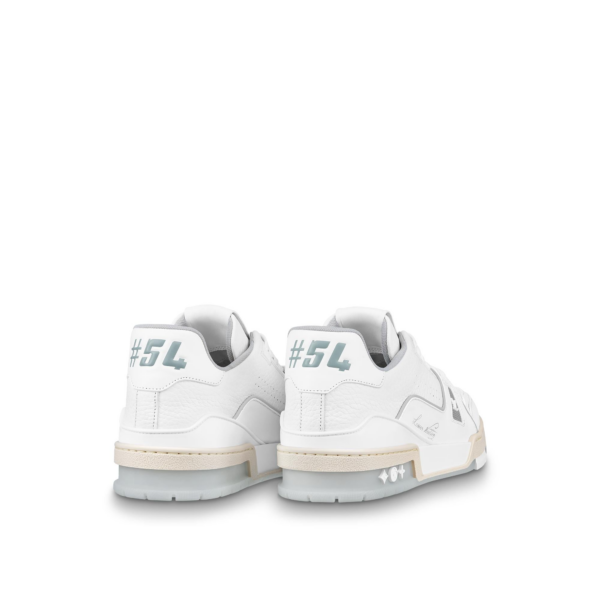 Giày Louis Vuitton LV Trainers 'All White' 1A8WAV - Ảnh 3