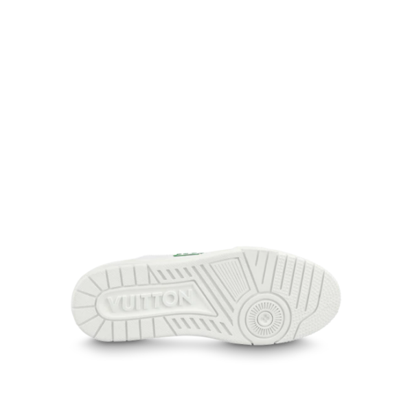 Giày Louis Vuitton LV Trainers 'White Green' 1AAGXF - Ảnh 6
