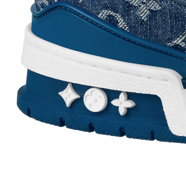 Giay Louis Vuitton Trainers "Blue" 1A9JGN