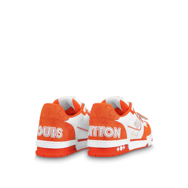 Giay Louis Vuitton Trainers "Orange" 1A9ZBB