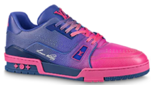 Giay Louis Vuitton Trainers "Pink" 1A9TSC