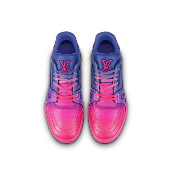 Giay Louis Vuitton Trainers "Pink" 1A9TSC