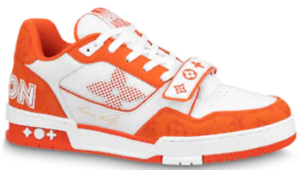 Giay Louis Vuitton Trainers "Orange" 1A9ZBI