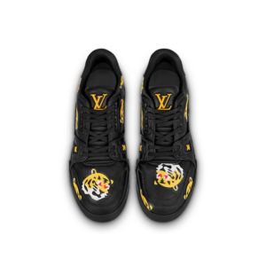 Giay Louis Vuitton Trainers "Black" 1A9JBJ