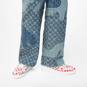 Giay Louis Vuitton Trainers "Red" 1A9J87