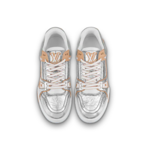 Giay Louis Vuitton Trainers "Silver" 1A996B