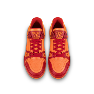 Giay Louis Vuitton Trainers "Bordeaux Red" 1A8WE1