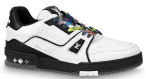 Giay Louis Vuitton Trainers "Black White" 1A9ADA