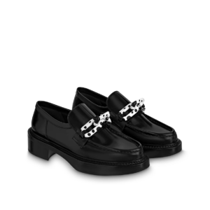 Giay Louis Vuitton x YK Academy Loafers 'Black' 1AB9JW