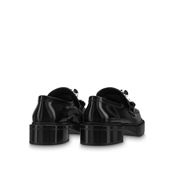 Giay Louis Vuitton x YK Academy Loafers 'Black' 1AB9JW