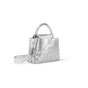 Tui Louis Vuitton x Yk Capucines Bb Bag 'Metal Silver' M21634
