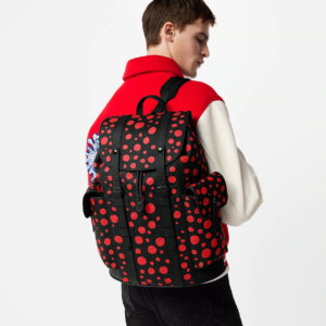 Balo Louis Vuitton x YK Christopher Backpack 'Black Red' M21978