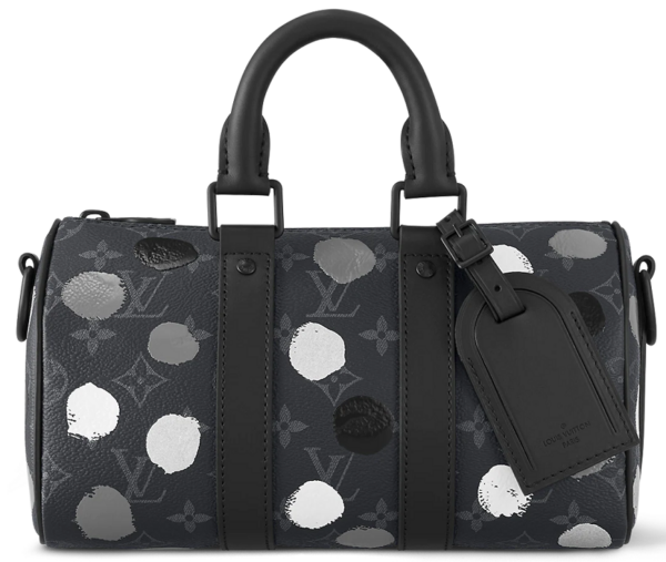 Tui Louis Vuitton x YK Keepall 25 Bag 'Black Silver' M46406